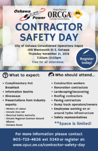 Contractor Safety Day Poster